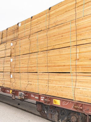 TRAPA Lumber on Truck Ready for Export